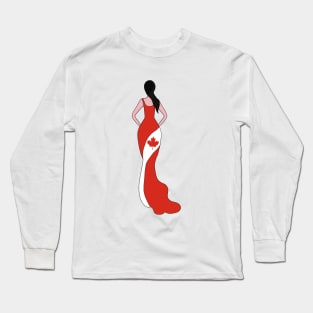 Canada Woman Long Sleeve T-Shirt